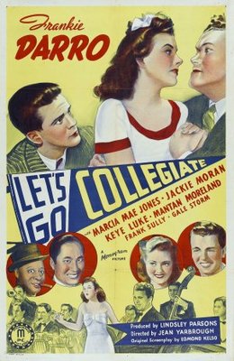Let's Go Collegiate movie poster (1941) poster with hanger