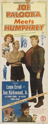 Joe Palooka Meets Humphrey movie poster (1950) metal framed poster