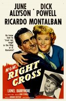 Right Cross movie poster (1950) t-shirt #647626
