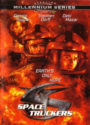 Space Truckers movie poster (1996) wooden framed poster