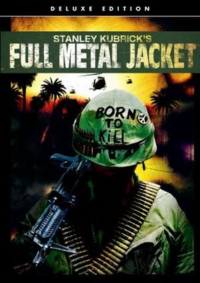 Full Metal Jacket movie poster (1987) wood print