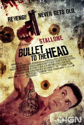 Bullet to the Head movie poster (2012) pillow