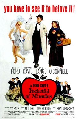 Pocketful of Miracles movie poster (1961) poster with hanger