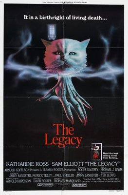 The Legacy movie poster (1978) metal framed poster