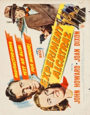 Experiment Alcatraz movie poster (1950) metal framed poster