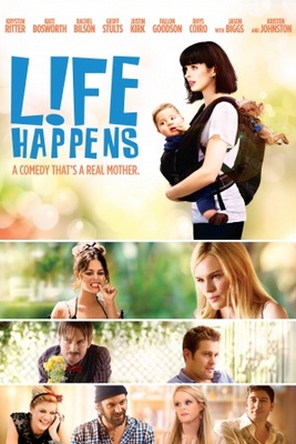 L!fe Happens movie poster (2011) pillow