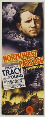 Northwest Passage movie poster (1940) wooden framed poster