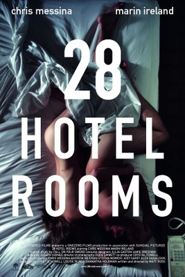 28 Hotel Rooms movie poster (2012) canvas poster