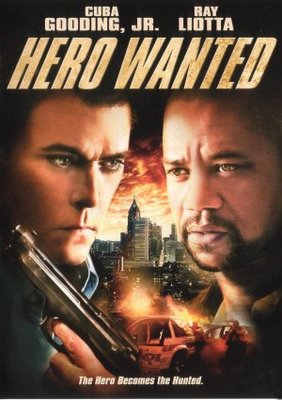 Hero Wanted movie poster (2008) wood print