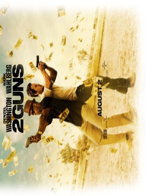 2 Guns movie poster (2013) tote bag