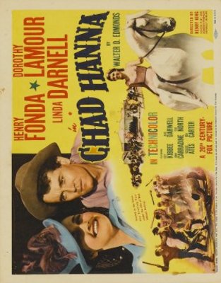 Chad Hanna movie poster (1940) canvas poster