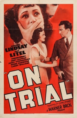 On Trial movie poster (1939) pillow