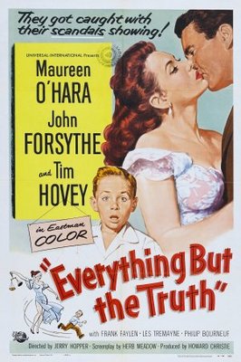 Everything But the Truth movie poster (1956) hoodie