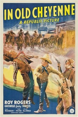 In Old Cheyenne movie poster (1941) wood print