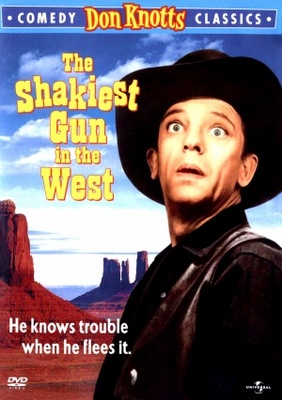 The Shakiest Gun in the West movie poster (1968) wooden framed poster