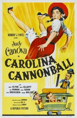 Carolina Cannonball movie poster (1955) poster