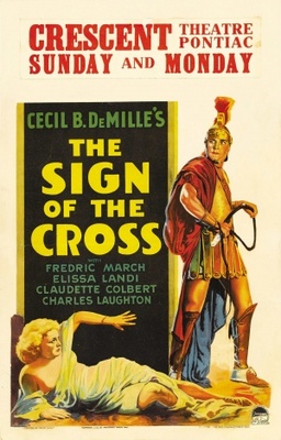 The Sign of the Cross movie poster (1932) poster with hanger