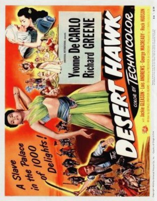 The Desert Hawk movie poster (1950) canvas poster