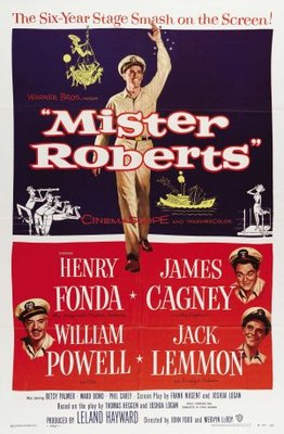 Mister Roberts movie poster (1955) metal framed poster