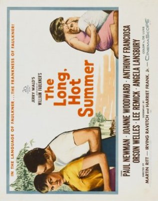 The Long, Hot Summer movie poster (1958) canvas poster