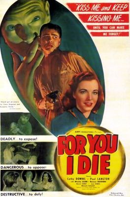 For You I Die movie poster (1947) wooden framed poster