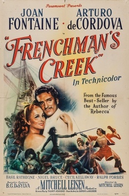Frenchman's Creek movie poster (1944) wood print