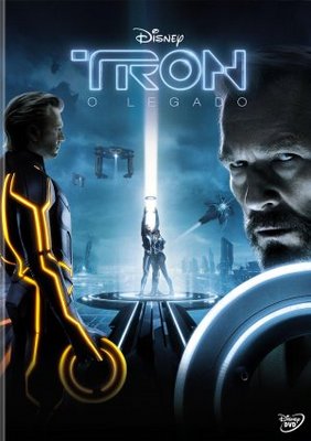 TRON: Legacy movie poster (2010) wood print