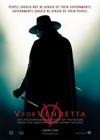 V For Vendetta movie poster (2005) Longsleeve T-shirt #655271