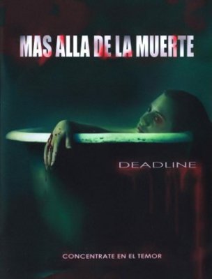 Deadline movie poster (2009) pillow