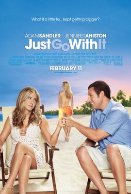 Just Go with It movie poster (2011) Stickers MOV_2ae5d904