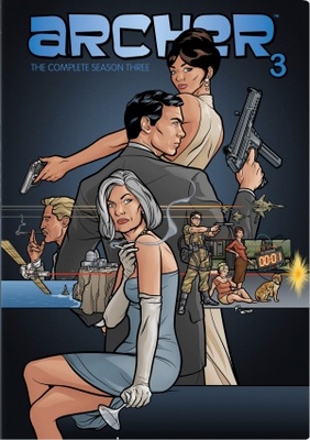 Archer movie poster (2009) canvas poster