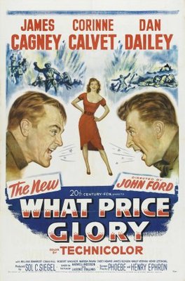 What Price Glory movie poster (1952) wood print