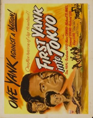 First Yank Into Tokyo movie poster (1945) wooden framed poster