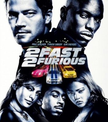 2 Fast 2 Furious movie poster (2003) Stickers MOV_2b07b556