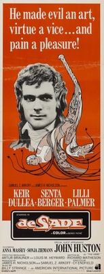 De Sade movie poster (1969) wood print