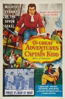 The Great Adventures of Captain Kidd movie poster (1953) hoodie