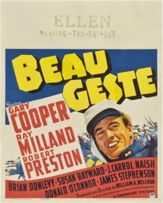 Beau Geste movie poster (1939) tote bag