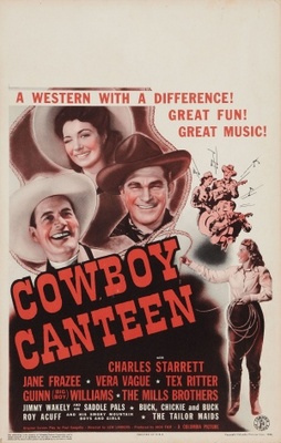Cowboy Canteen movie poster (1944) poster with hanger