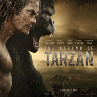 The legend of Tarzan movie poster (2016) poster with hanger