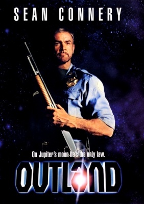 Outland movie poster (1981) metal framed poster