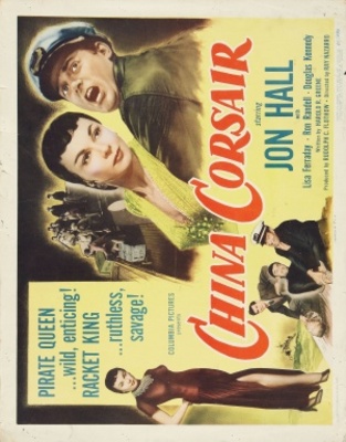 China Corsair movie poster (1951) metal framed poster