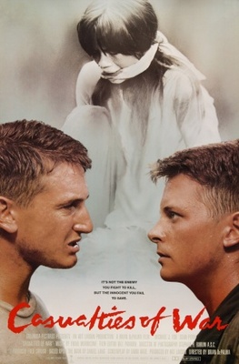 Casualties of War movie poster (1989) poster with hanger