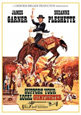 Support Your Local Gunfighter movie poster (1971) pillow