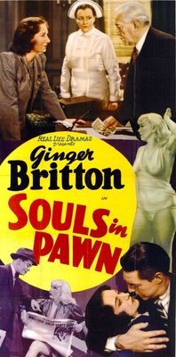 Souls in Pawn movie poster (1940) poster with hanger