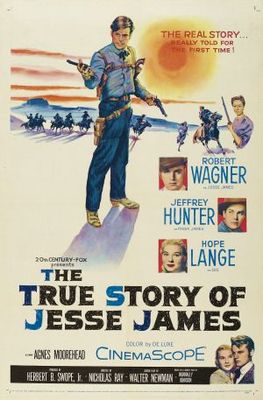 The True Story of Jesse James movie poster (1957) Tank Top
