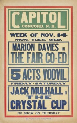 The Fair Co-Ed movie poster (1927) Stickers MOV_2b965354