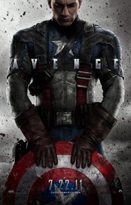 The First Avenger: Captain America movie poster (2011) mouse pad