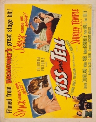 Kiss and Tell movie poster (1945) sweatshirt