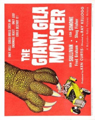 The Giant Gila Monster movie poster (1959) metal framed poster
