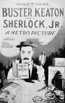 Sherlock Jr. movie poster (1924) Stickers MOV_2bb09ed7